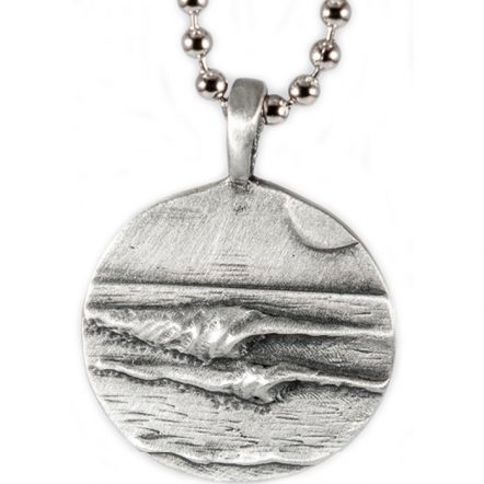 Left Rights Wave Pendant