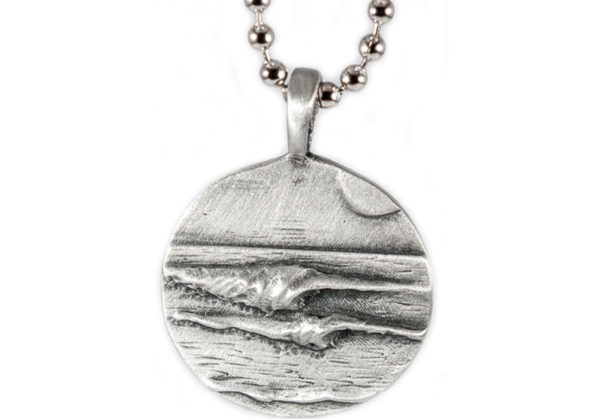 Left Rights Wave Pendant