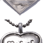 Love Sets Two-sided Wave Pendant