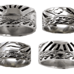 Glass Off Sunset Sunrise Ring