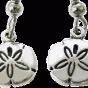 Sand Dollar Errings