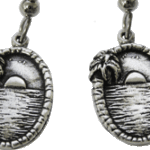 Sunset Ocean Earrings