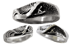 Wet Dreams Wave Ring